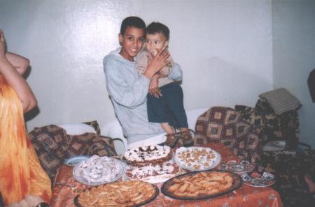 mon frére mahdi et moi